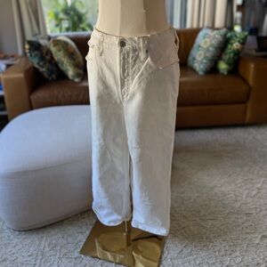 Madewell Perfect Vintage Wide Leg Crop Jean